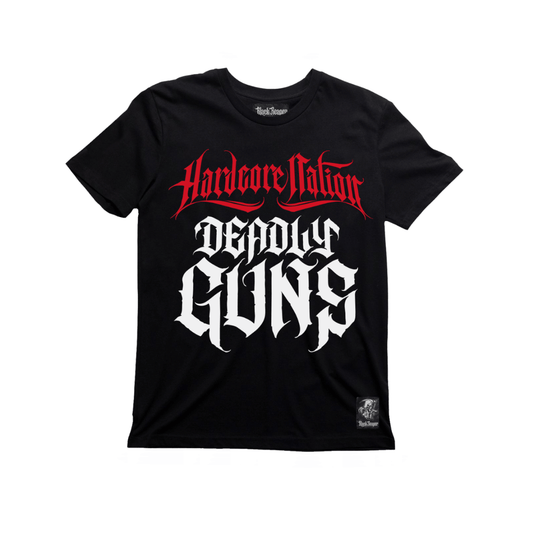 Deadly Guns Hardcore Nation Album Shirt