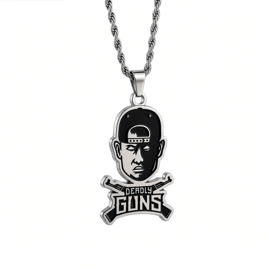 Deadly Guns Necklace