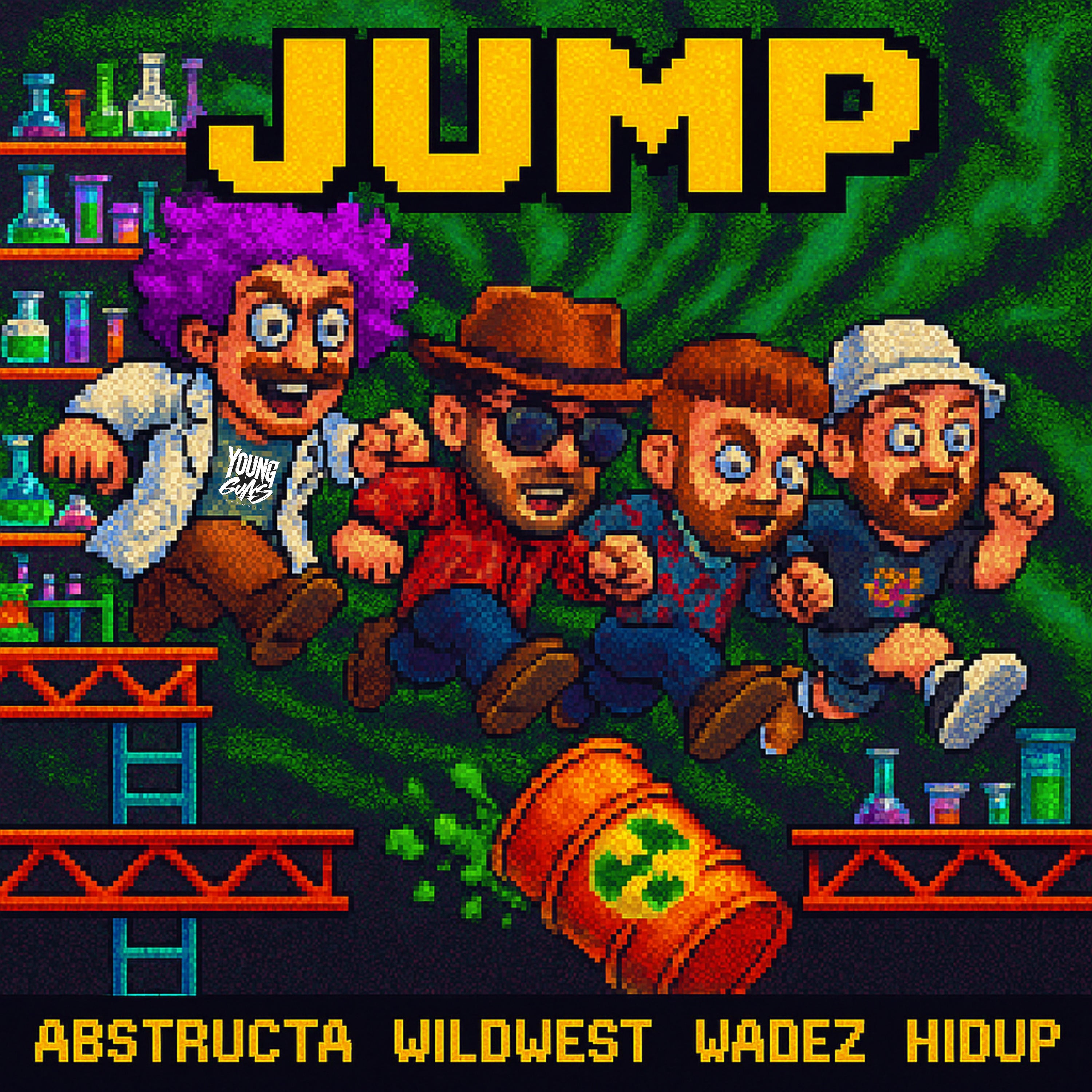AbstructA & WILDWEST & WADEZ - JUMP (feat. Hidup)