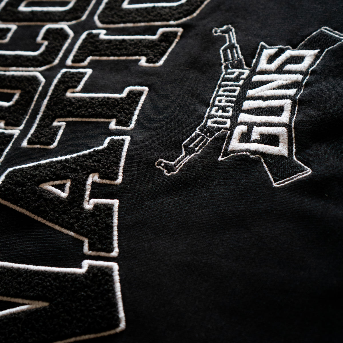 Deadly Guns Hardcore Nation Hoodie - Black