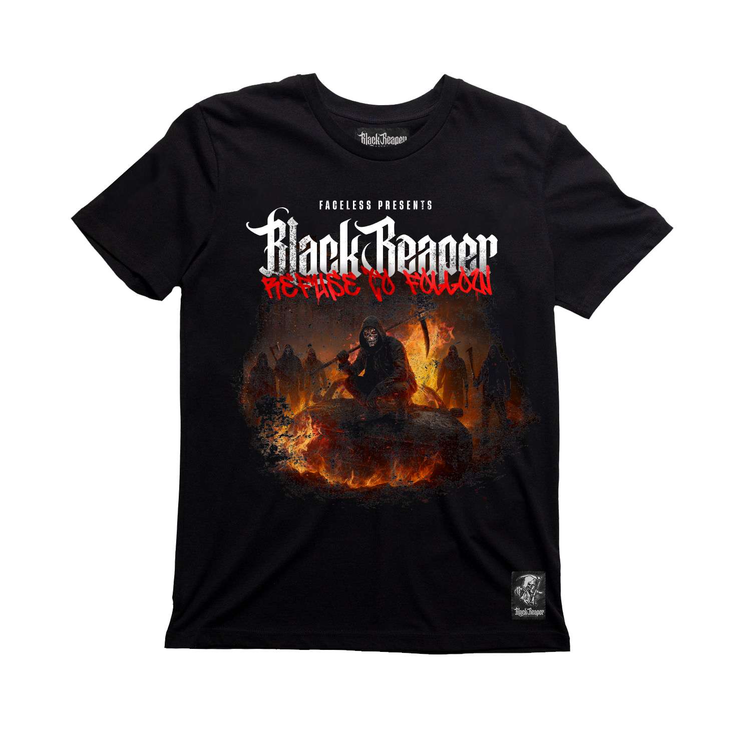 Black Reaper / Faceless Event Shirt 2026