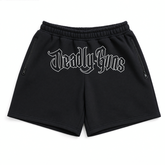 Deadly Guns Hardcore Nation Shorts (Zippers)