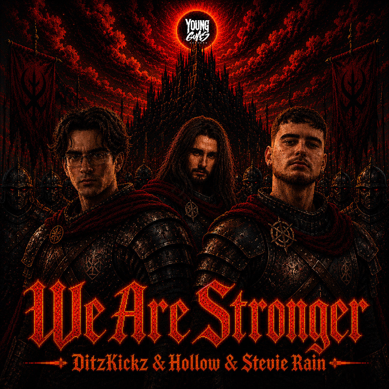 DitzKickz & Hollow & Stevie Rain - We Are Stronger